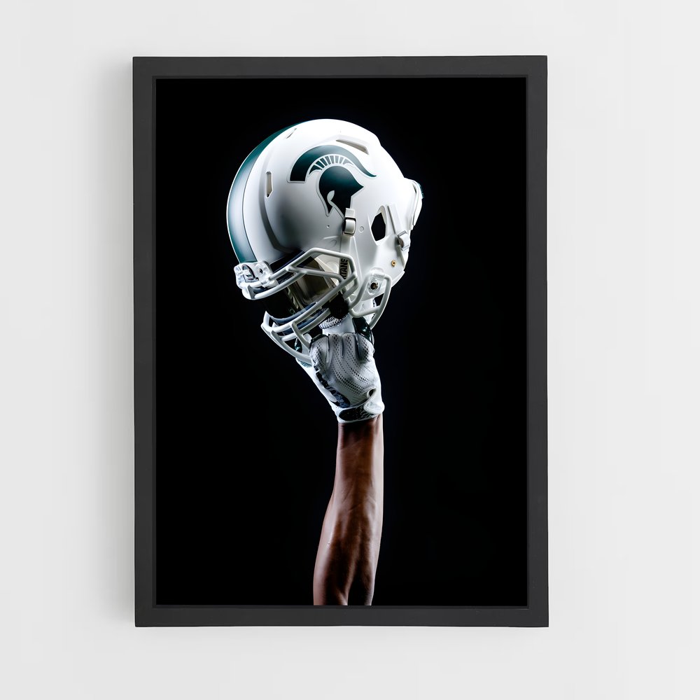 Poster Spartans en Force – affiche Basketball (vue 2)
